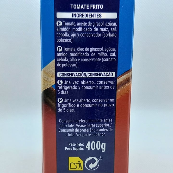 photo of Hacendado Tomate frito shared by @animalsvoices on  02 Apr 2023 - review