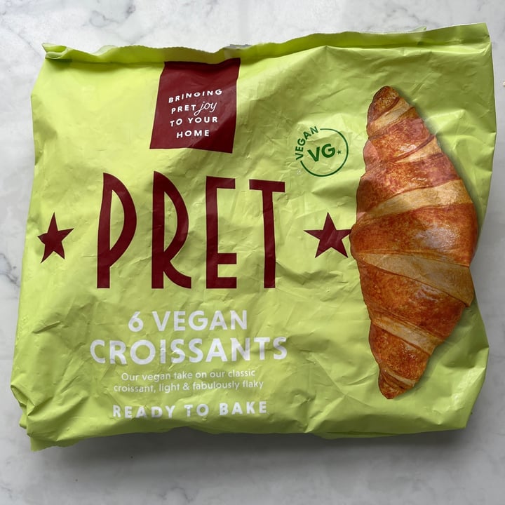 photo of Pret 6 Vegan Croissants shared by @alistar on  13 Jul 2023 - review