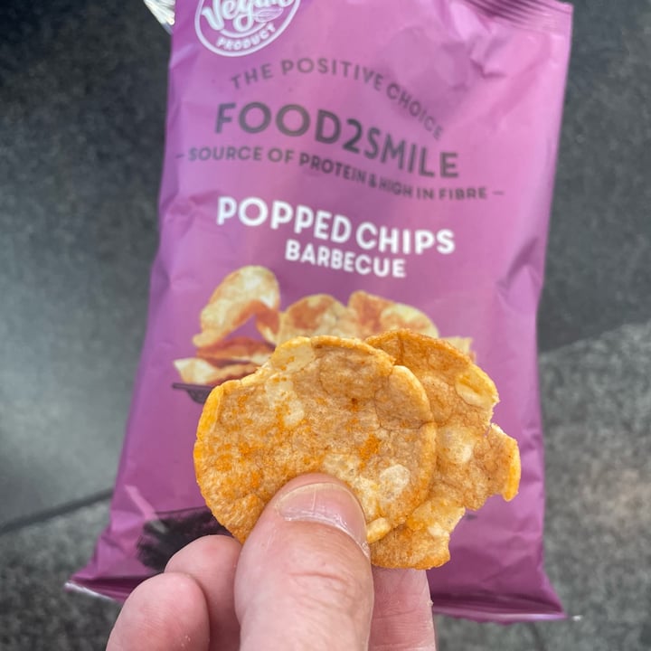 photo of Food2Smile Popped Chips Barbecue shared by @claudiad on  26 Jul 2023 - review