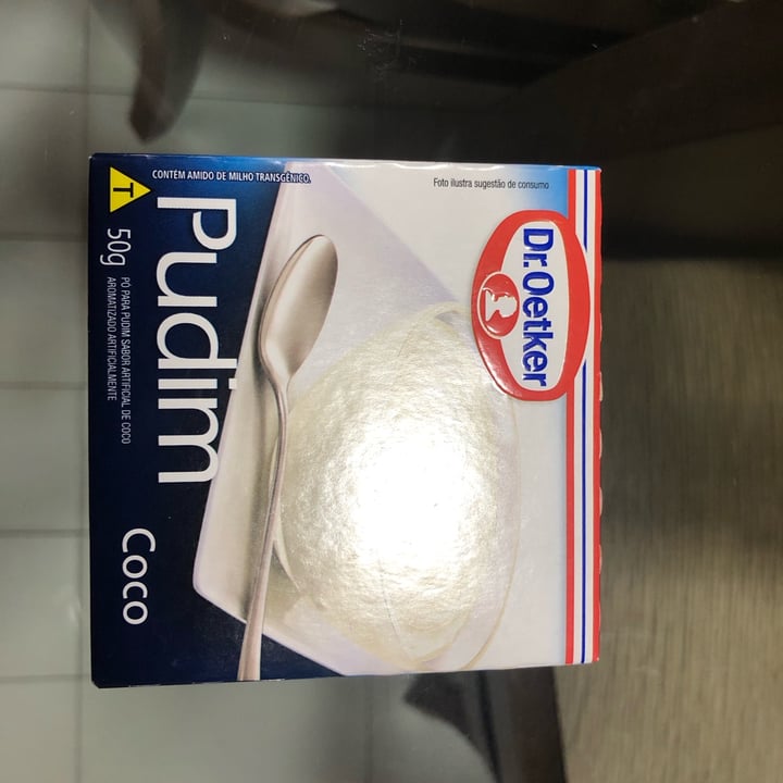 photo of Dr. Oetker pudim de coco e morango shared by @tataa on  10 Feb 2023 - review