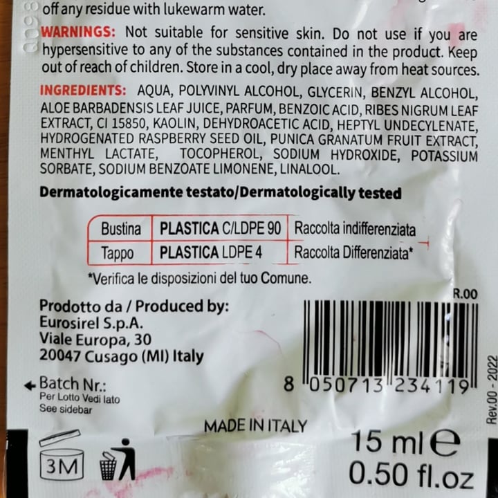 photo of Skin station maschera viso peel off purificante opacizzante shared by @aili59 on  04 Jun 2023 - review
