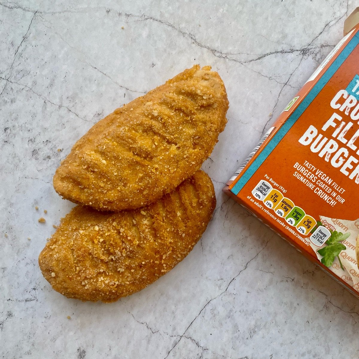 Takeaway Crunchy Fillet Burgers from Quorn - Vegan Product Reviews ...