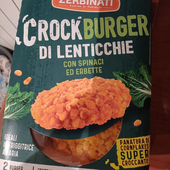 photo of Zerbinati Crockburger Di Lenticchie Con Zucca E Pomodori Secchi shared by @sabrinap1980 on  26 Mar 2023 - review