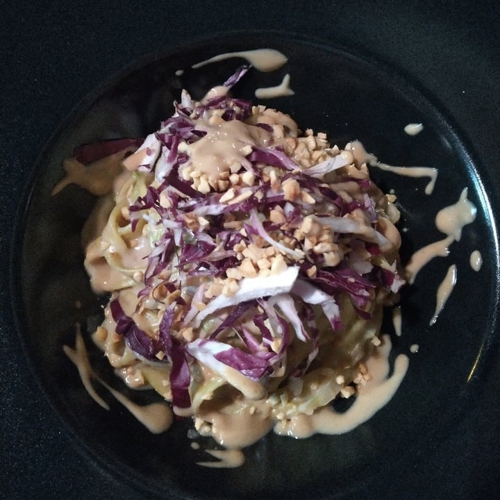 photo of Mezzaluna Tagliatelle con crema di nocciola, radicchio pan di zucchero e limone shared by @sirine on  04 Jun 2023 - review