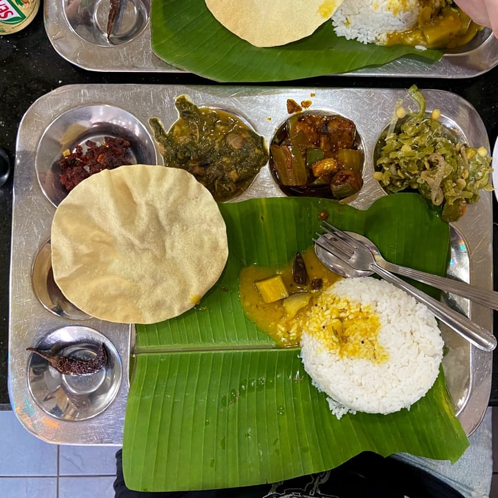 photo of Restoran Chat Masala Banana Leaf Rice Set shared by @dafnelately on  21 Mar 2023 - review