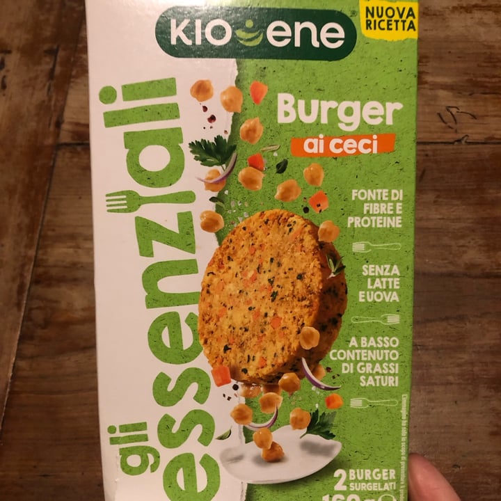 photo of Kioene gli essenziali burger ai ceci shared by @marb on  11 May 2023 - review