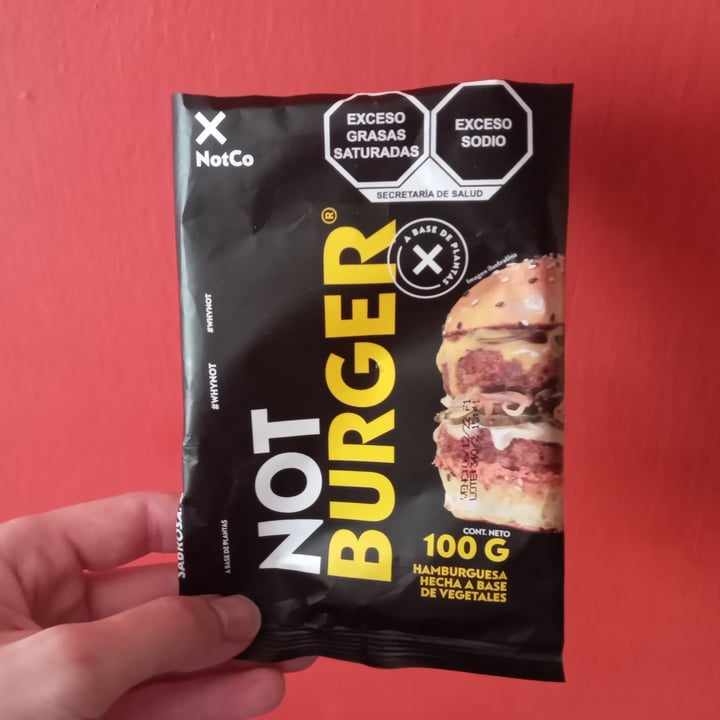 photo of NotCo Not Burger shared by @bettyveg on  18 Jan 2023 - review