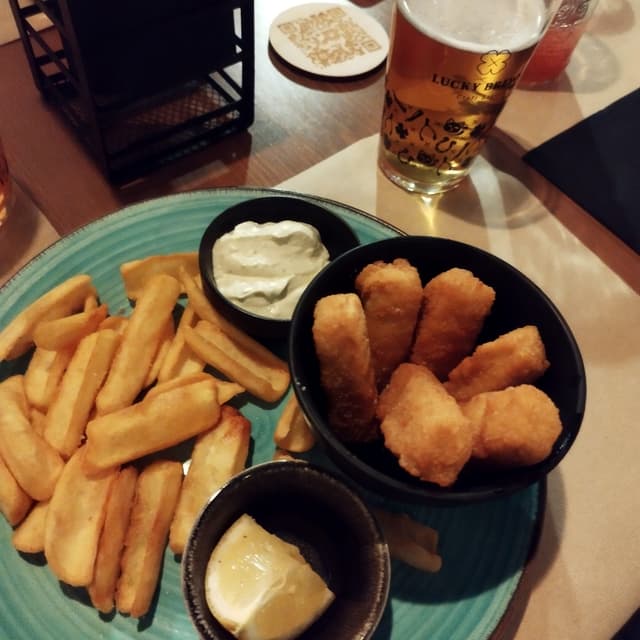Photo of the dish “No Fish'n'Chips”