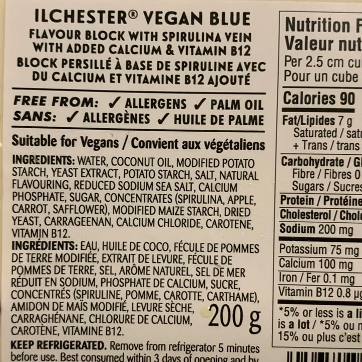 photo of Ilchester Vegan Blue shared by @louisg on  21 May 2023 - review