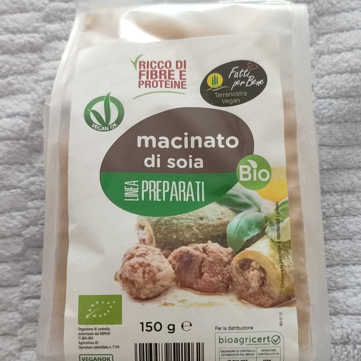 photo of Fatti per Bene Macinato di soia shared by @terrymin9 on  24 Mar 2023 - review