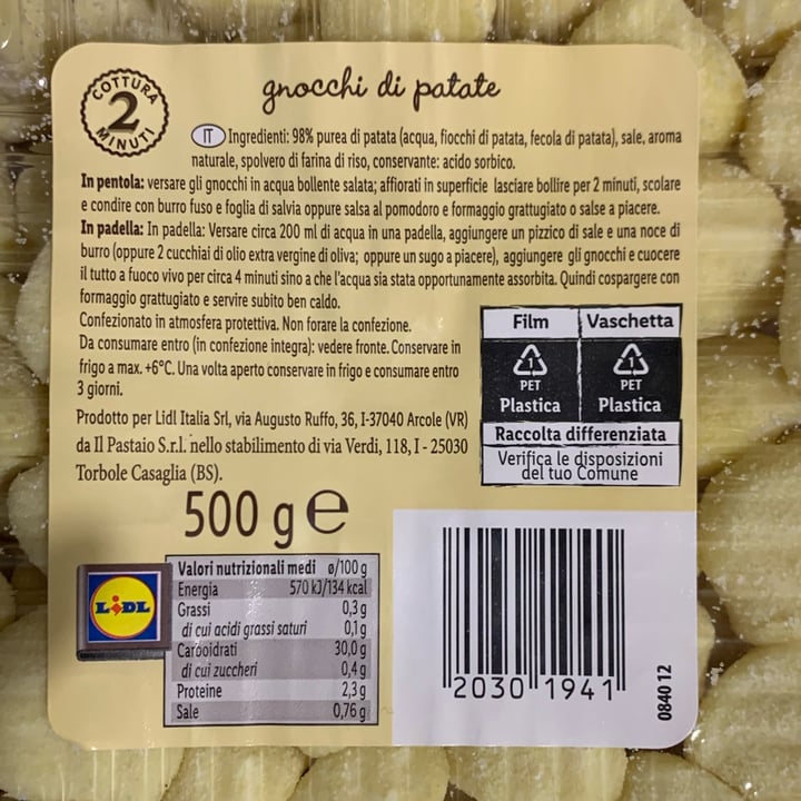 photo of Nonna mia Gnocchetti di patate shared by @lamonnalinda on  14 Apr 2023 - review