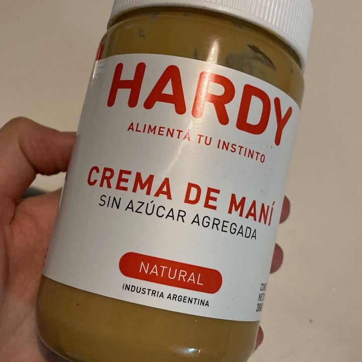 photo of Hardy Crema de Maní Natural shared by @valuli26 on  01 Feb 2023 - review