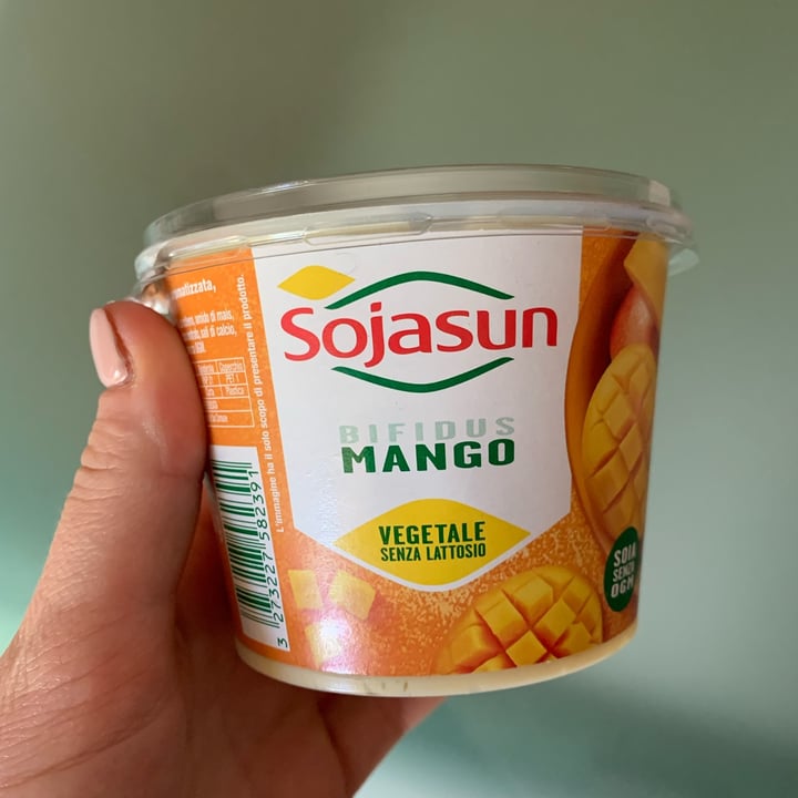 photo of Sojasun Yogurt Al Mango Soyasan shared by @sofiacoruzzi on  12 May 2023 - review