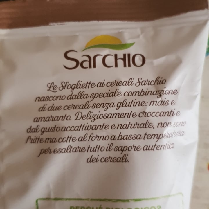 photo of Sarchio Sfogliette Ai Cereali shared by @gigiavegan on  18 May 2023 - review