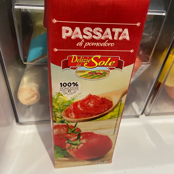 photo of delizie del sole amo essere biologico passata di pomodoro shared by @upsidedown on  04 Jan 2023 - review