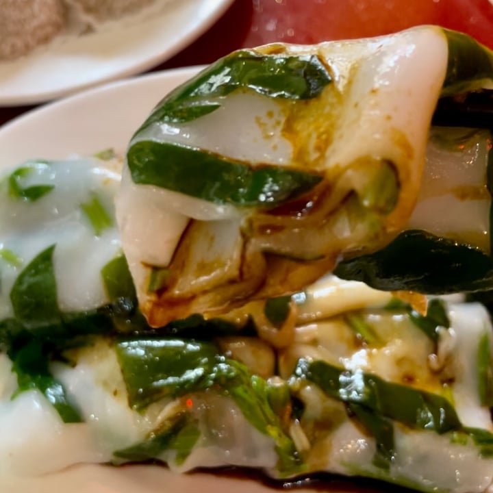 photo of Bodhi Kosher Vegetarian Restaurant Spinach Rice Roll shared by @plantnats on  23 Mar 2023 - review