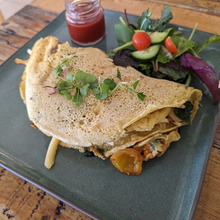 photo of Meraki Market Café Chickpea Omelette shared by @mattyoladipo on  14 Mar 2023 - review