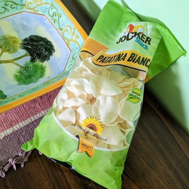 photo of JOCKER Snack Patatina bianca shared by @serenasofia on  27 Jul 2023 - review