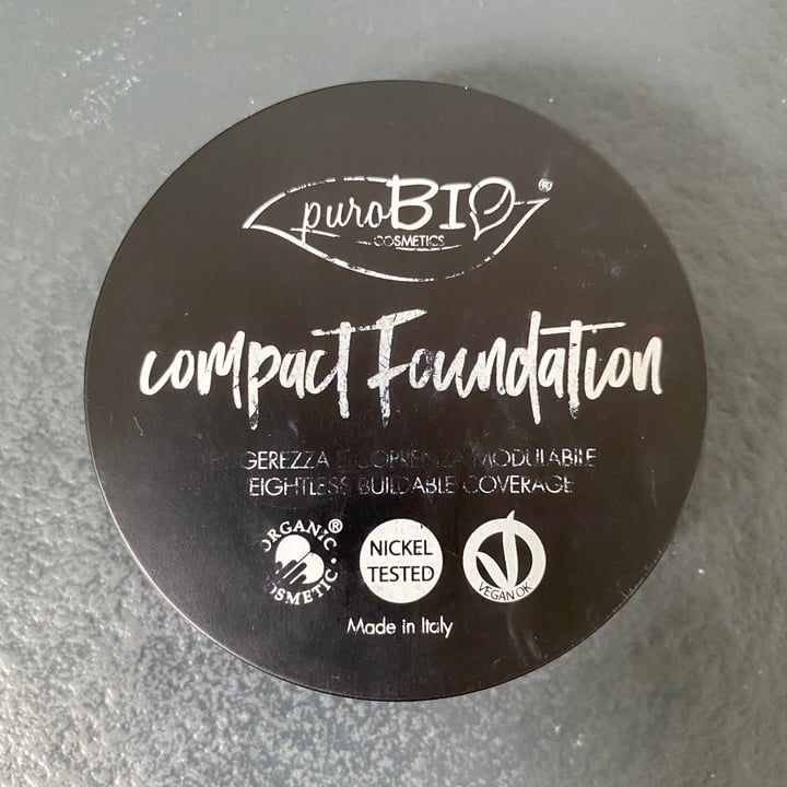 photo of PuroBIO Cosmetico Compact Foundation shared by @illulaura on  18 Apr 2023 - review