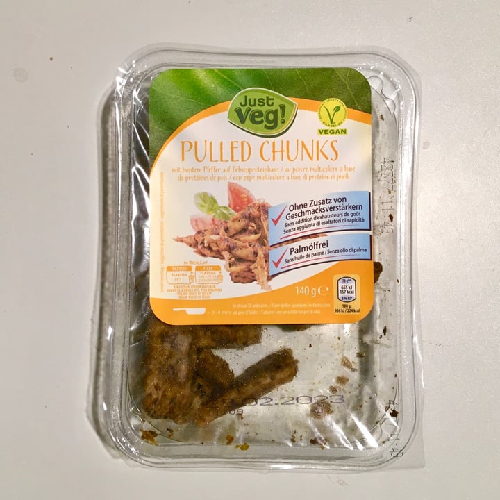 photo of Just Veg! (ALDI Italy) Pulled chunks shared by @marghecassius on  17 Feb 2023 - review