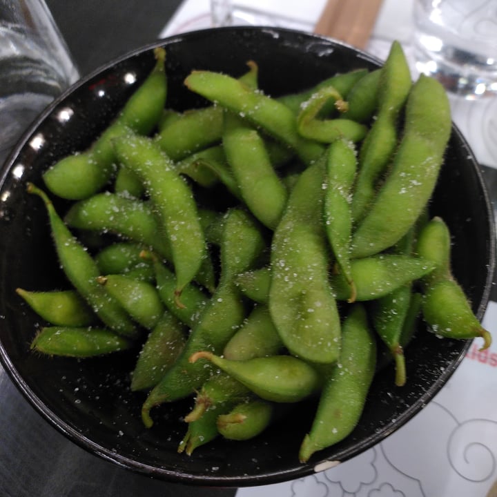 photo of Wagamama Edamame shared by @walkabout-veg on  03 May 2023 - review