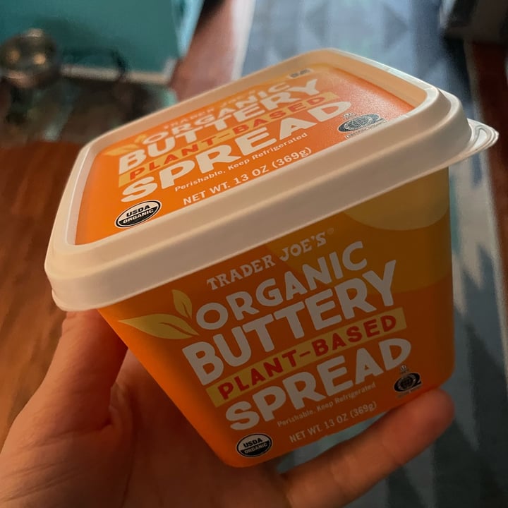 photo of Trader Joe's Vegan Buttery Spread shared by @clarendiee on  17 Apr 2023 - review