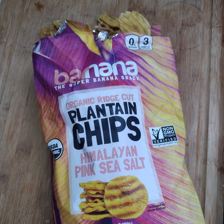 photo of Barnana Pink salt plantain chips shared by @vebren on  28 May 2023 - review