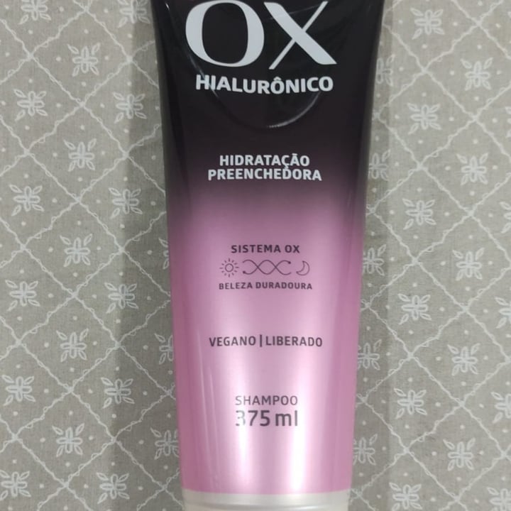 photo of ox hialuronico shampoo shared by @tafarelgrolli on  23 Dec 2022 - review