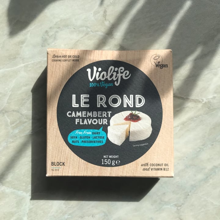 photo of Violife Le Rond Camembert flavour shared by @barcab on  11 May 2023 - review