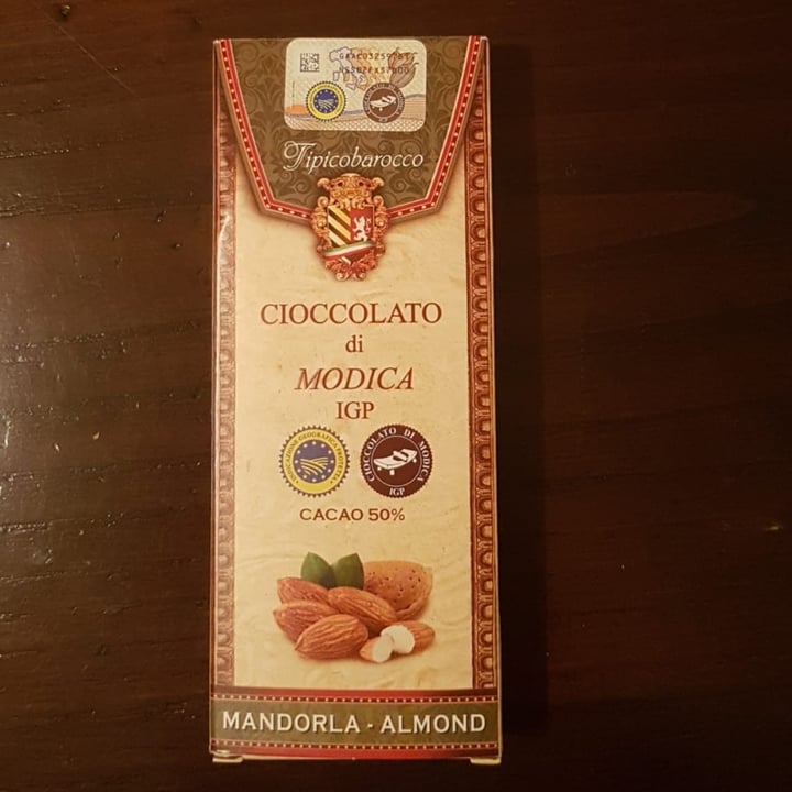 photo of Tipicobarocco Cioccolato di Modica Alla Mandorla shared by @benveg on  22 Jun 2023 - review