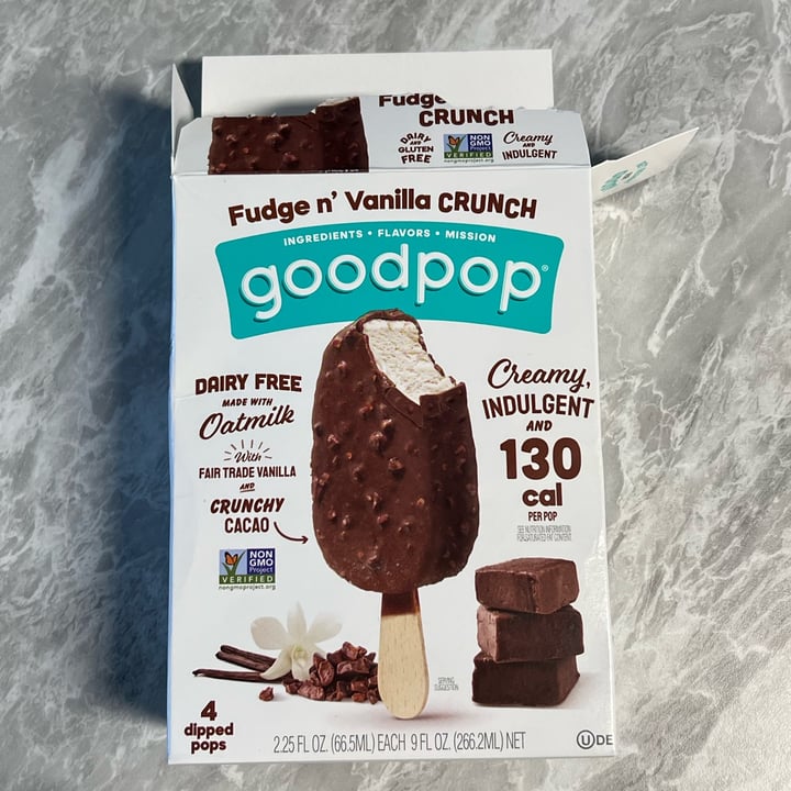 photo of Goodpop Fudge n’ Vanilla Crunch shared by @liberationbby on  01 May 2023 - review
