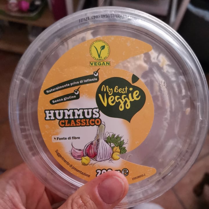 photo of My Best Veggie Hummus classico shared by @oscarpuppy on  16 Aug 2023 - review
