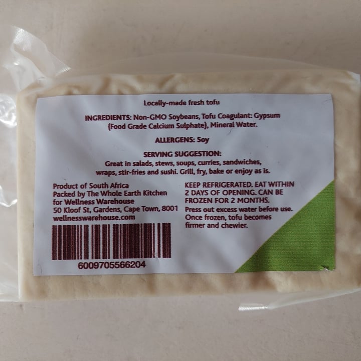 photo of Wellness Warehouse Plain tofu, Non GMO shared by @hippiegirl on  30 Jan 2023 - review