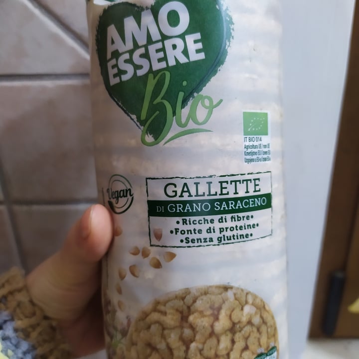 photo of Amo Essere Biologico Fior Di Natura Gallette di grano saraceno shared by @verveine on  08 Feb 2023 - review