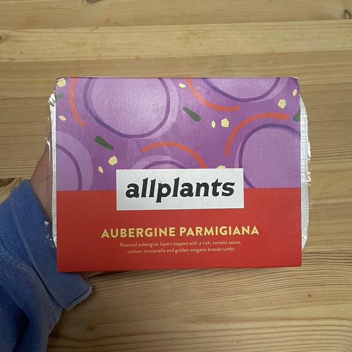 photo of Allplants Aubergine Parmigiana shared by @livin-honor-prayer on  23 Feb 2023 - review