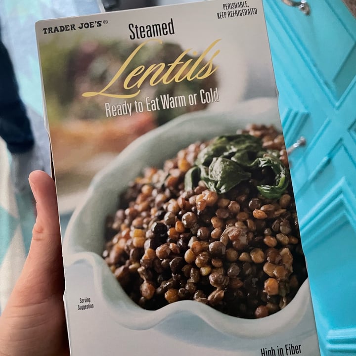 photo of Trader Joe's Trader Joe's Steamed Lentils shared by @clarendiee on  30 Jan 2023 - review
