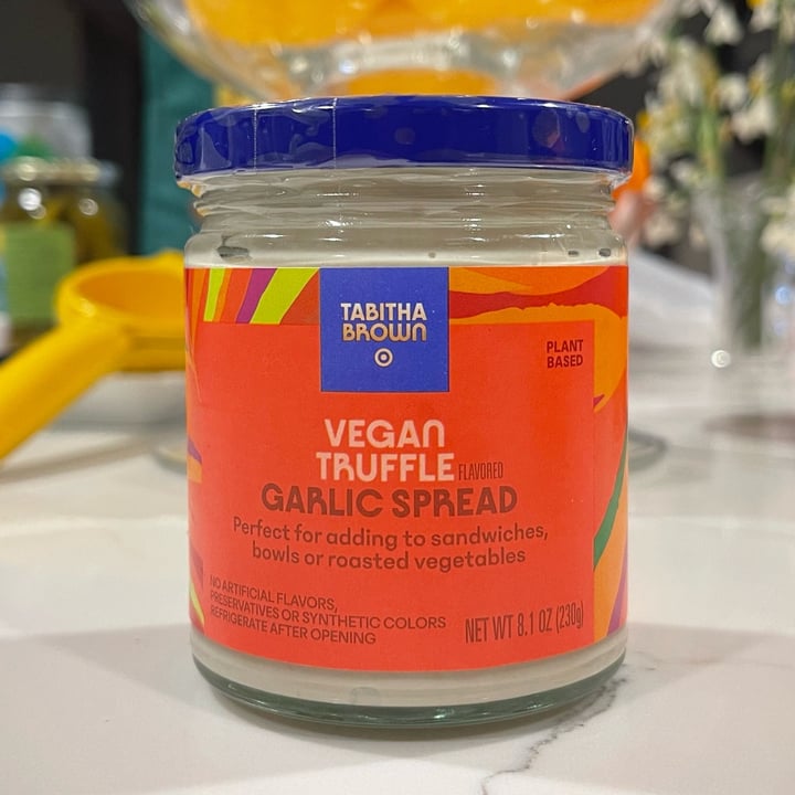 photo of Tabitha Brown Vegan Truffle Garlic Spread shared by @ellefire on  09 Jan 2023 - review