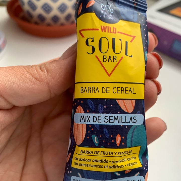 photo of Wild Foods Wild Soul Bar Barra de Cereal Semillas Ancestrales shared by @negra-aravena on  27 Apr 2023 - review