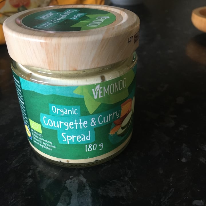 photo of Vemondo Organic courgette & curry spread shared by @valedv on  23 Jan 2023 - review