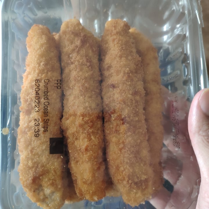 photo of Woolworths Food crumbed soya ocean strips shared by @fitnish on  11 Feb 2023 - review