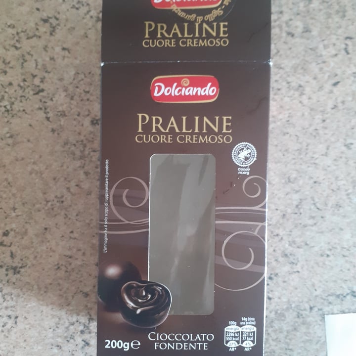 photo of Dolciando Praline cuore cremoso fondenti shared by @danivegmmb on  03 Apr 2023 - review