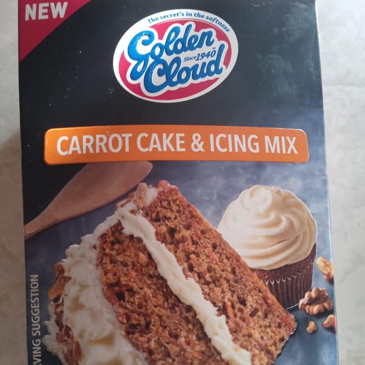 photo of Golden cloud Carrot Cake and Icing Mix shared by @skyecomley on  31 Dec 2022 - review