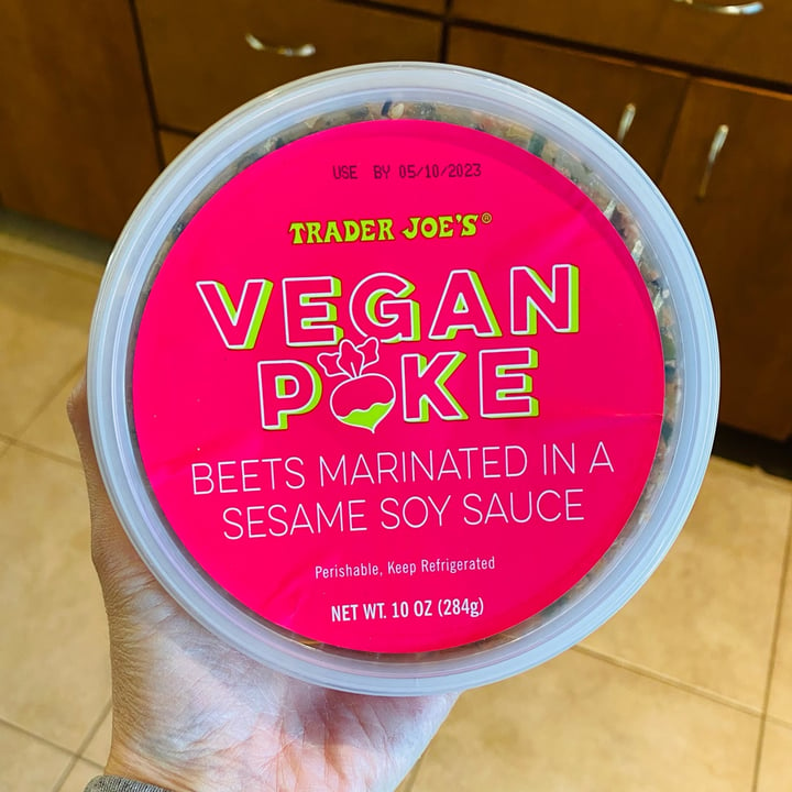 photo of Trader Joe's Vegan Poke shared by @beckyyy on  01 Apr 2023 - review