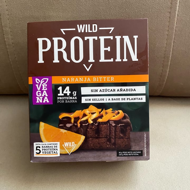 photo of Wild Foods Wild Protein Bar Naranja Bitter shared by @willoww on  31 Dec 2022 - review