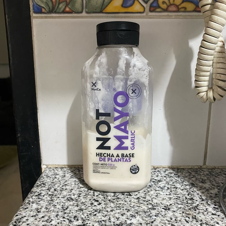 photo of NotCo Not Mayo Garlic shared by @delfinamac on  28 Dec 2022 - review