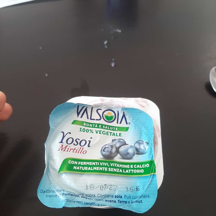 photo of Yogurt valsoia Yosoi Mirtillo shared by @fabia87 on  15 Jun 2023 - review