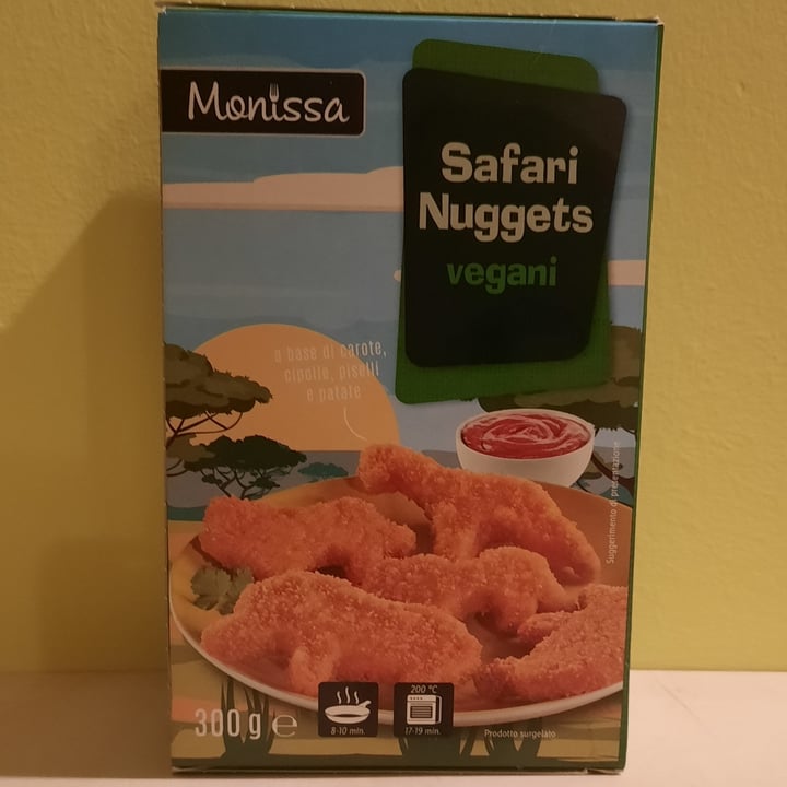 photo of Monissa Safari Nuggets vegani shared by @inutilitati on  28 Dec 2022 - review