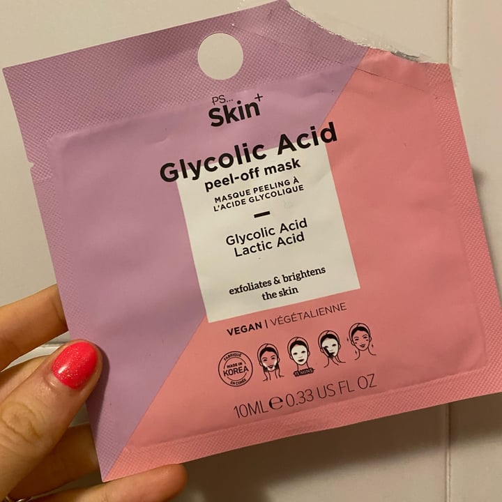 PS... Glycolic Acid peeloff mask Review abillion