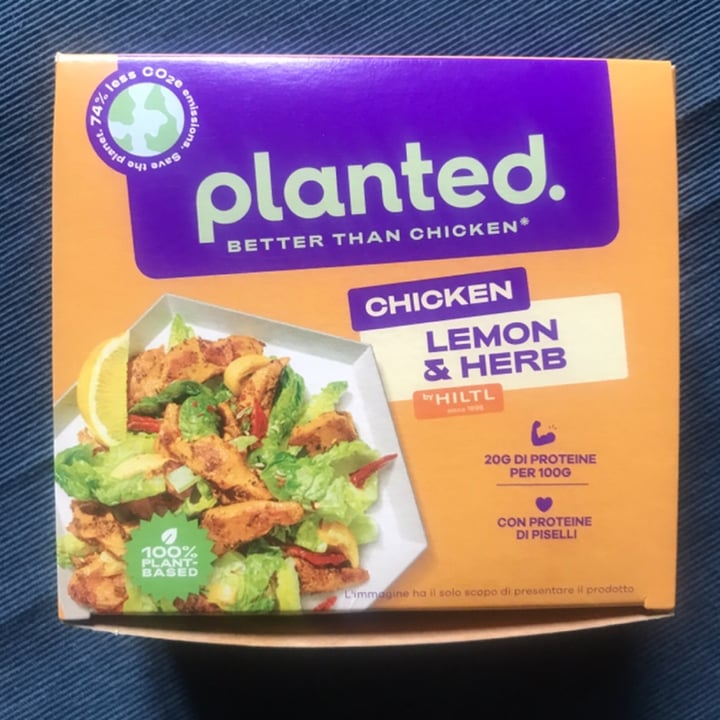 photo of Planted chicken lemon & herb shared by @bibilenticchia on  06 Apr 2023 - review