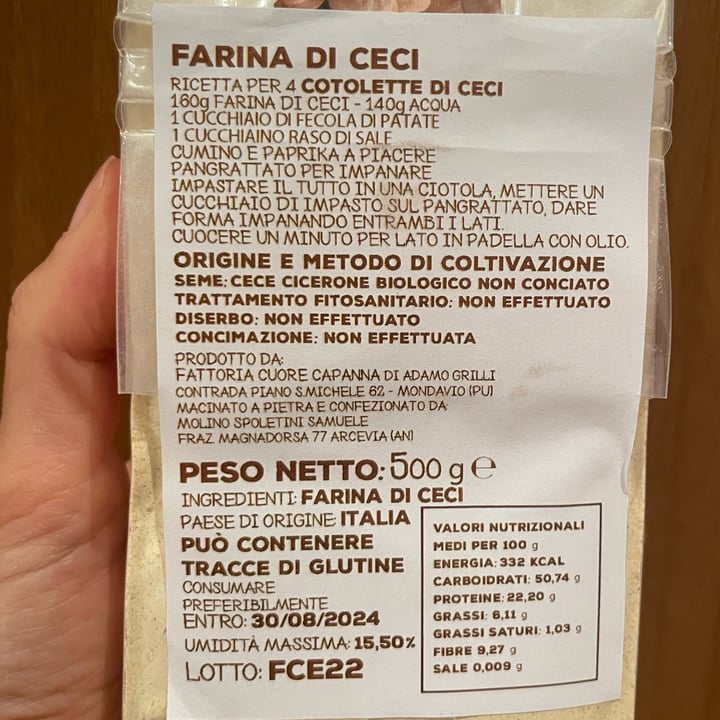 photo of Fattoria cuore capanna Farina Di Ceci shared by @cinziagilmore on  12 Aug 2023 - review